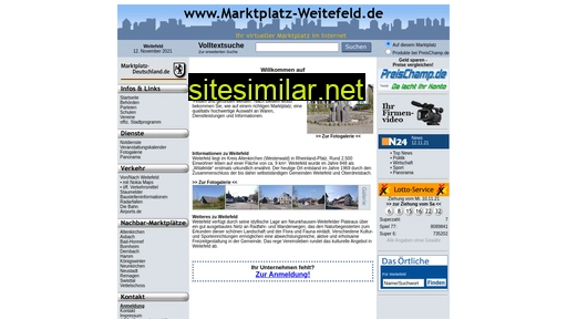 marktplatz-weitefeld.de alternative sites