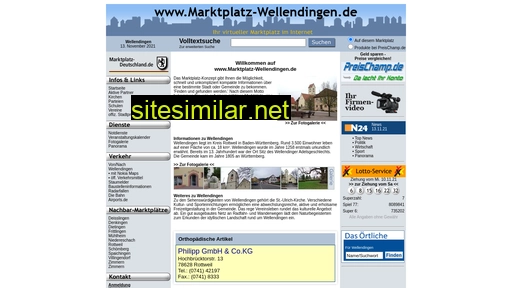 marktplatz-wellendingen.de alternative sites
