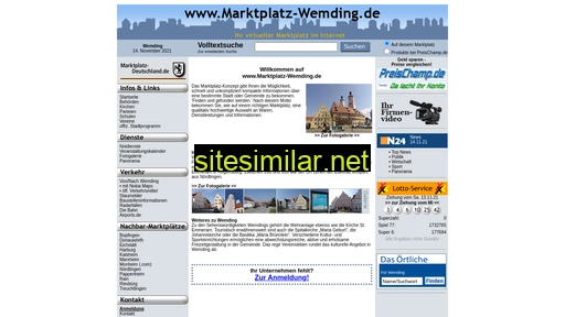 marktplatz-wemding.de alternative sites