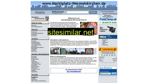 marktplatz-wermelskirchen.de alternative sites
