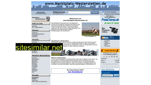 marktplatz-westerstetten.de alternative sites