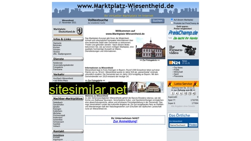 marktplatz-wiesentheid.de alternative sites