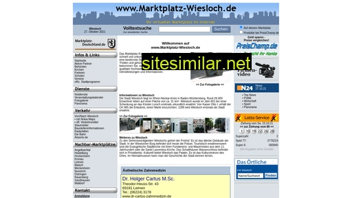 marktplatz-wiesloch.de alternative sites