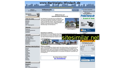 Marktplatz-windach similar sites