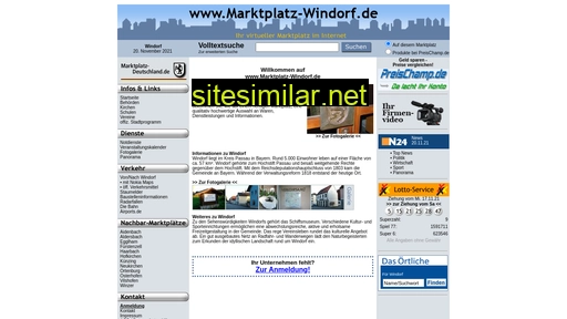 marktplatz-windorf.de alternative sites