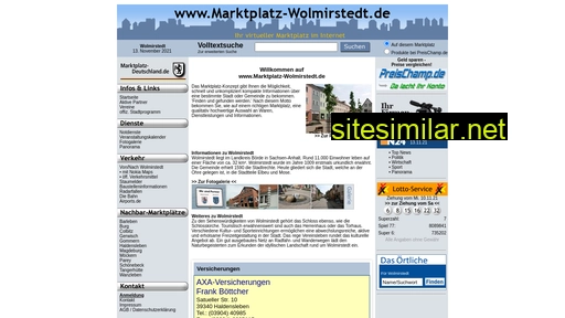 marktplatz-wolmirstedt.de alternative sites