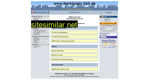 marktplatz-zell.de alternative sites