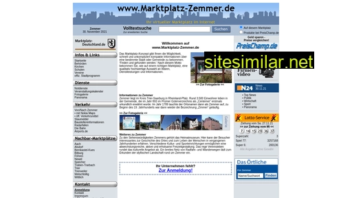marktplatz-zemmer.de alternative sites