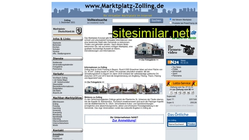 Marktplatz-zolling similar sites