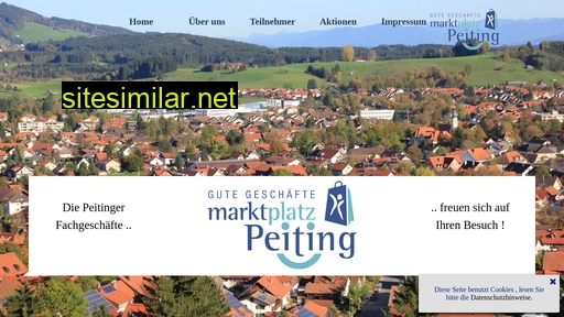 Marktplatzpeiting similar sites