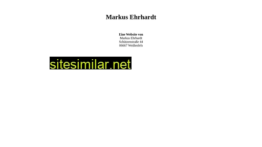 markus-ehrhardt.de alternative sites