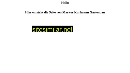 markus-korfmann.de alternative sites