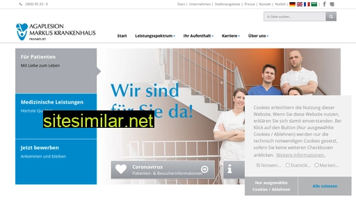 markus-krankenhaus.de alternative sites