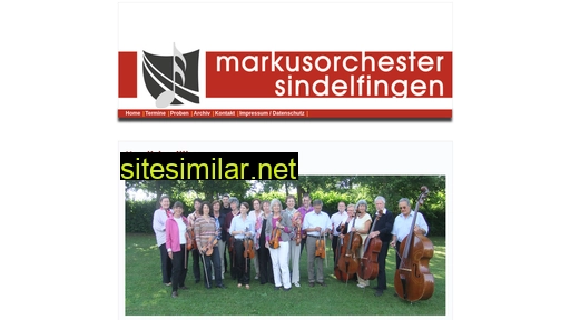Markusorchester-sindelfingen similar sites