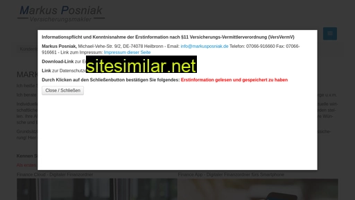 markusposniak.de alternative sites