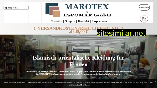 marotex.de alternative sites