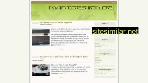 martdesign.de alternative sites