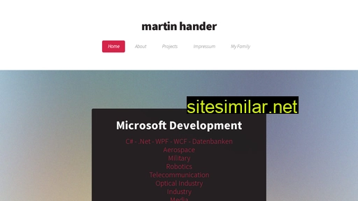 Martin-hander similar sites