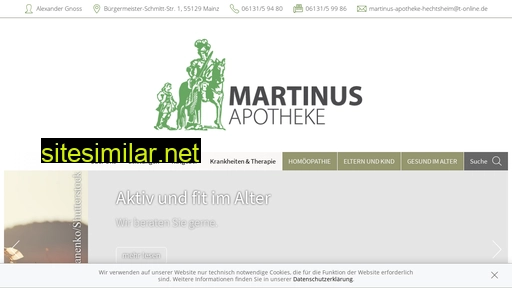 martinus-apotheke-hechtsheim.de alternative sites