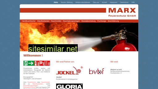 marxfeuerschutz.de alternative sites