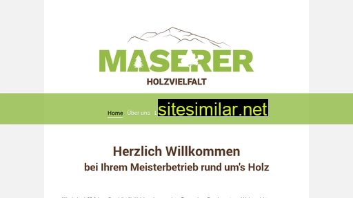 maserer-holzvielfalt.de alternative sites