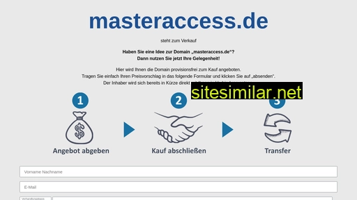 masteraccess.de alternative sites