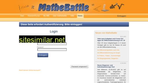 Mathebattle similar sites