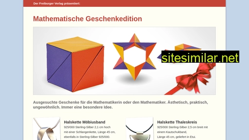 mathe-geschenke.de alternative sites