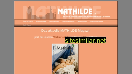 mathilde-frauenzeitung.de alternative sites