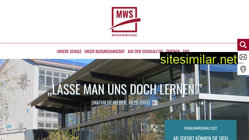 mathilde-weber-schule.de alternative sites