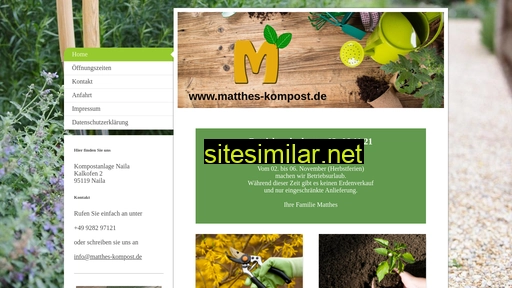 matthes-kompost.de alternative sites
