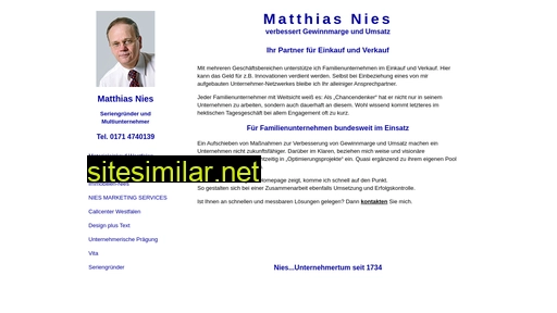 Matthias-nies similar sites