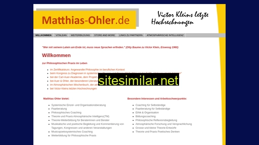 matthias-ohler.de alternative sites