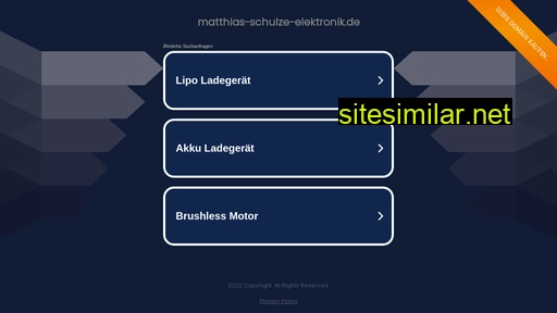 matthias-schulze-elektronik.de alternative sites