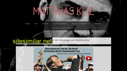 Matthiasklie similar sites
