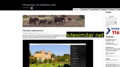 matthiaslenk.de alternative sites