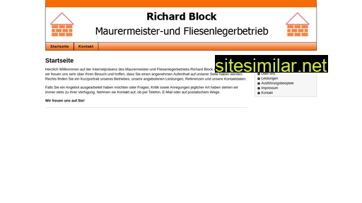 maurermeister-block.de alternative sites