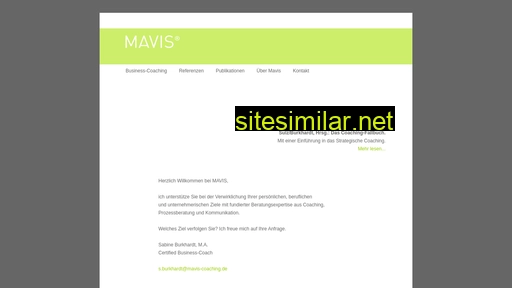 mavis-buch.de alternative sites