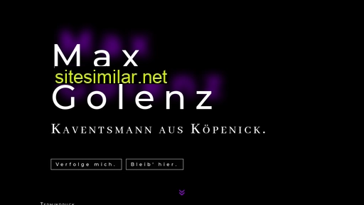 maxgolenz.de alternative sites
