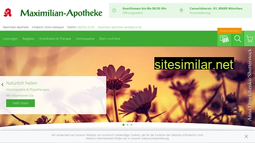 maximilian-apotheke-laim.de alternative sites