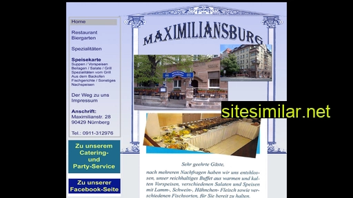 maximiliansburg.de alternative sites