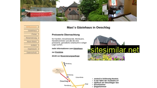 maxisgaestehaus.de alternative sites