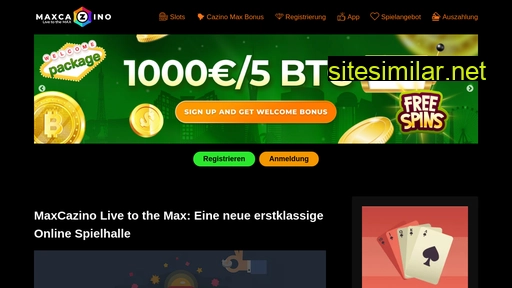 max-casino.de alternative sites
