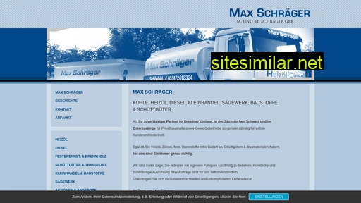 max-schraeger.de alternative sites