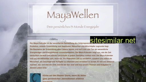 mayawellen.de alternative sites