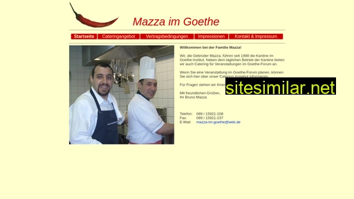 mazza-im-goethe.de alternative sites