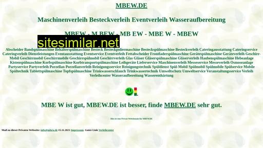 mbew.de alternative sites