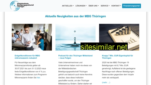 mbg-thueringen.de alternative sites