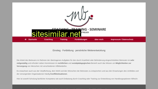 Mb-betreuung-coaching similar sites