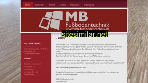 mb-fussbodentechnik.de alternative sites